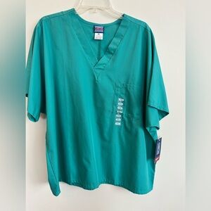 Cherokee Surgical Green Scrub Top